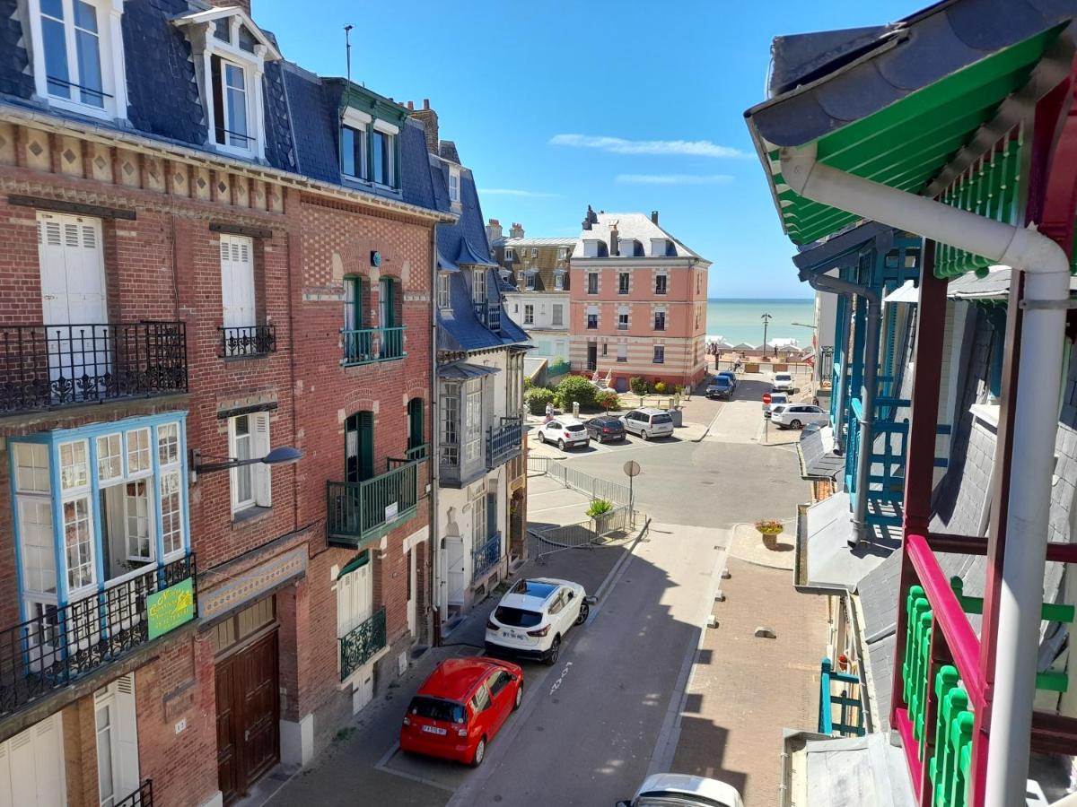Charmante Villa Plein Sud 50M De La Plage - Balcon Vue Laterale Sur Mer - Equipee De La Fibre, Wifi, Internet Mers-les-Bains Exterior photo